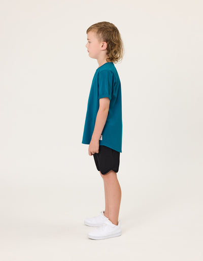 RT1701 RAD TRIBE TEE IN PETROL