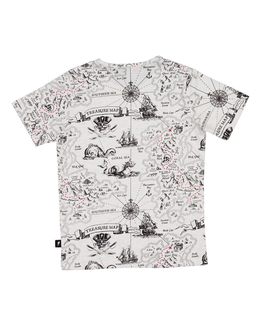 RD2203 TREASURE MAP TEE