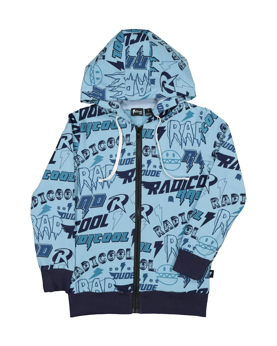 RD1617 RADICOOL RULZ ZIP HOOD