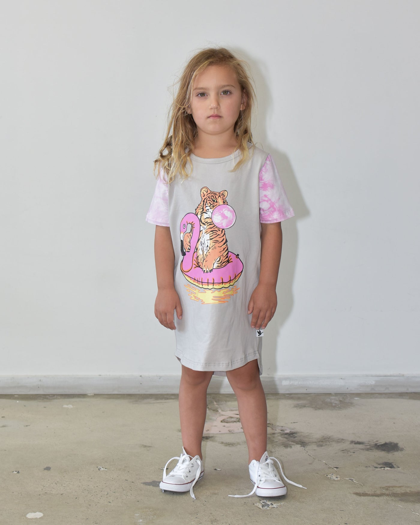 KR1109 WILD SKATER TEE DRESS