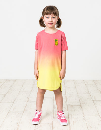 KR1117 SUNSET SKATER DRESS