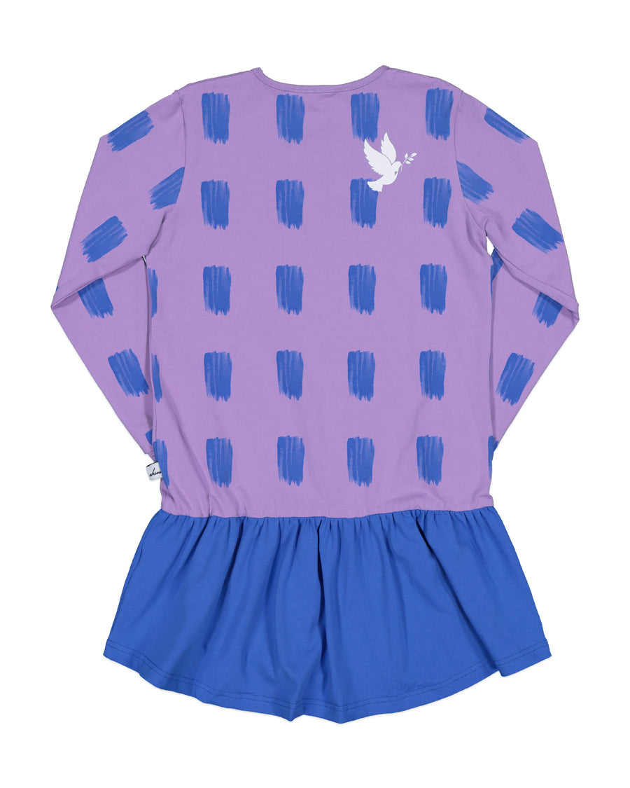 KR1232 PAINTERLY DRESS