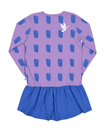 KR1232 PAINTERLY DRESS