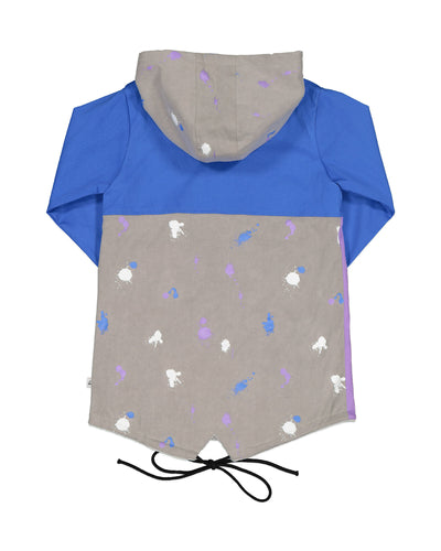 KR1236 SPLATTER DENIM JACKET