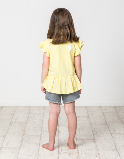 KR1301 MEADOW FRILL TEE