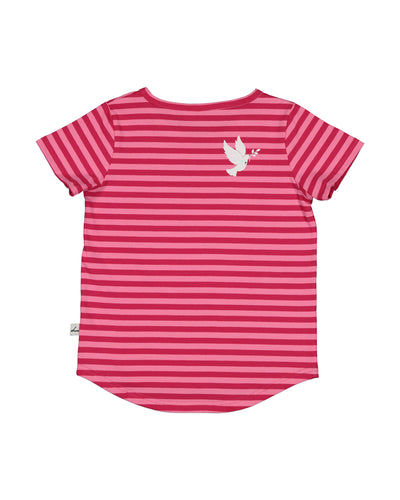 KR1315 CANDY STRIPE MERMAID TEE
