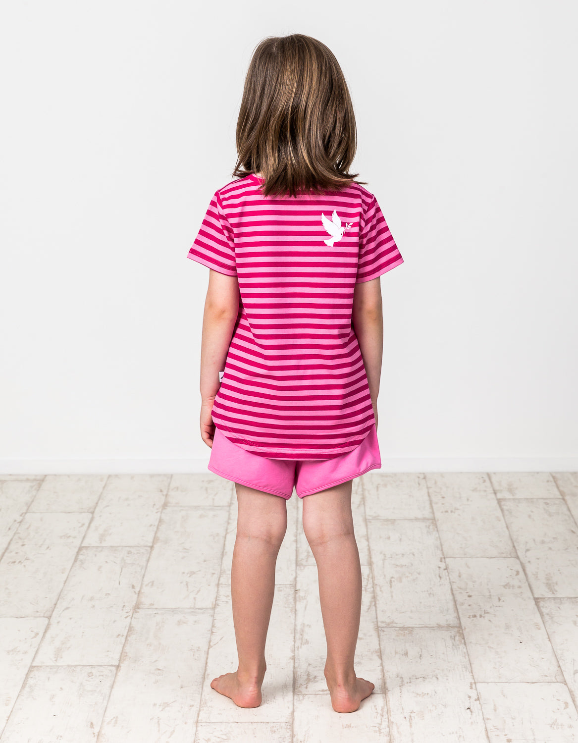 KR1315 CANDY STRIPE MERMAID TEE