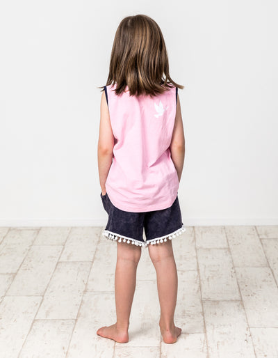 KR1329 KISSED BEACH SHORTS