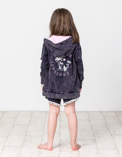 KR1330 SUMMER NIGHTS ZIP HOOD
