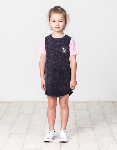 KR1332 KISSED BEACH TEE DRESS