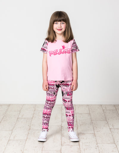 KR1347 PEACE OUT TEE