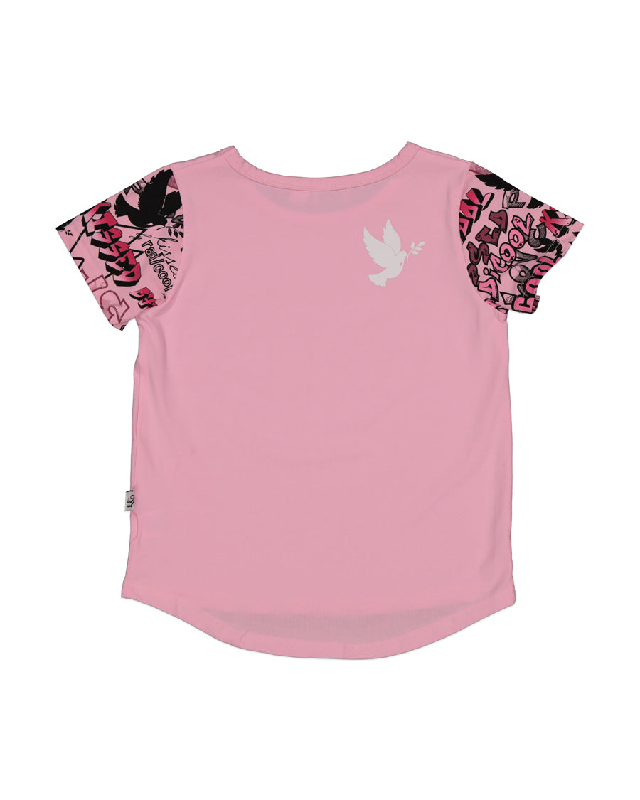 KR1347 PEACE OUT TEE