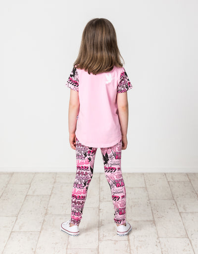 KR1347 PEACE OUT TEE