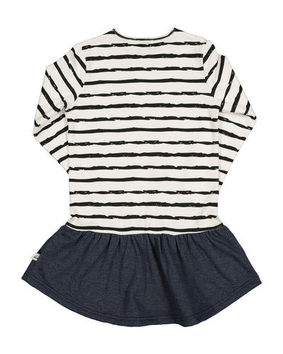 KR1403 HAPPY HEARTS L/S FRILL DRESS