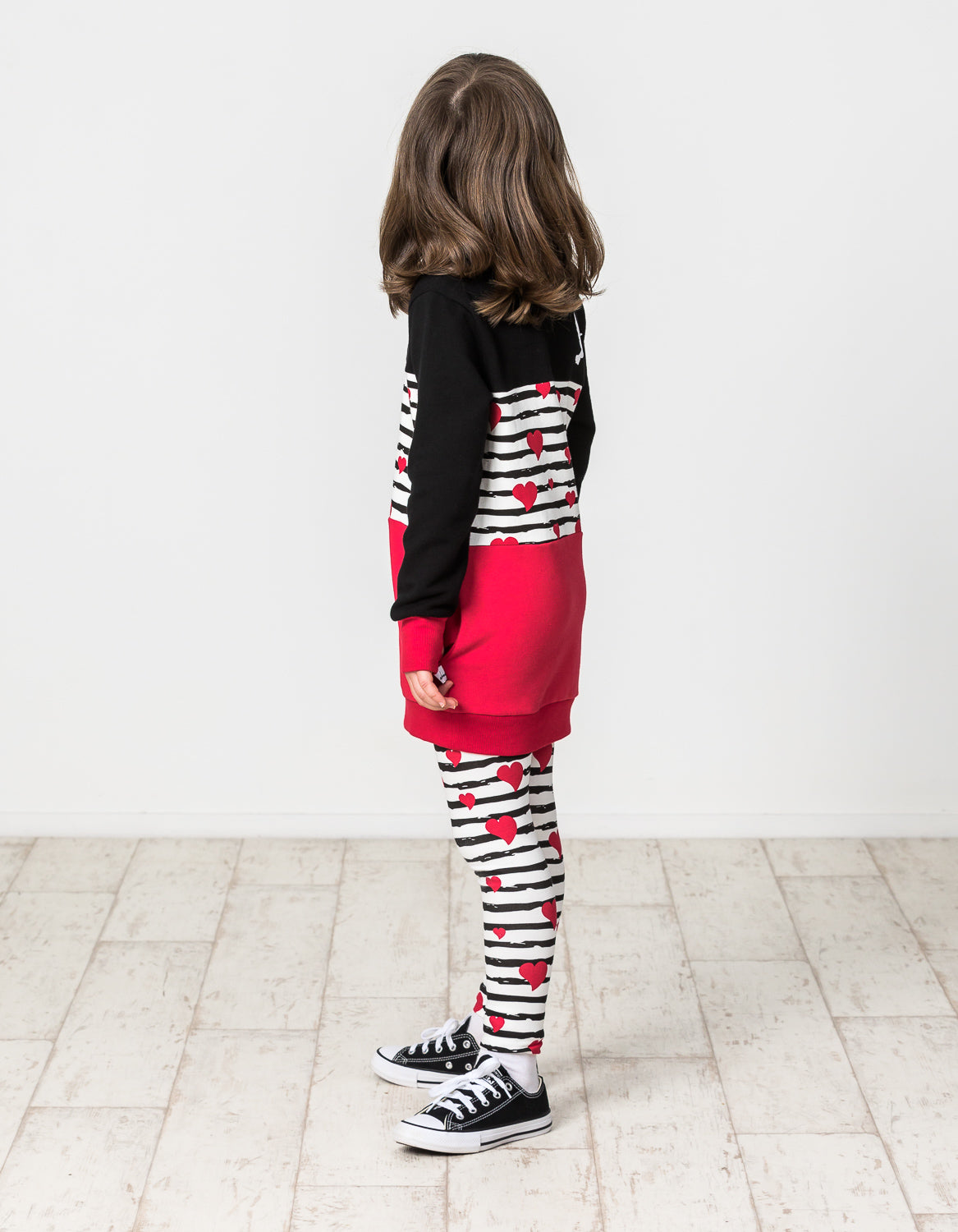 KR1406 HEARTS LONG PANEL CREW