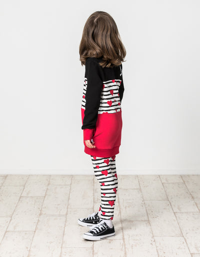 KR1406 HEARTS LONG PANEL CREW