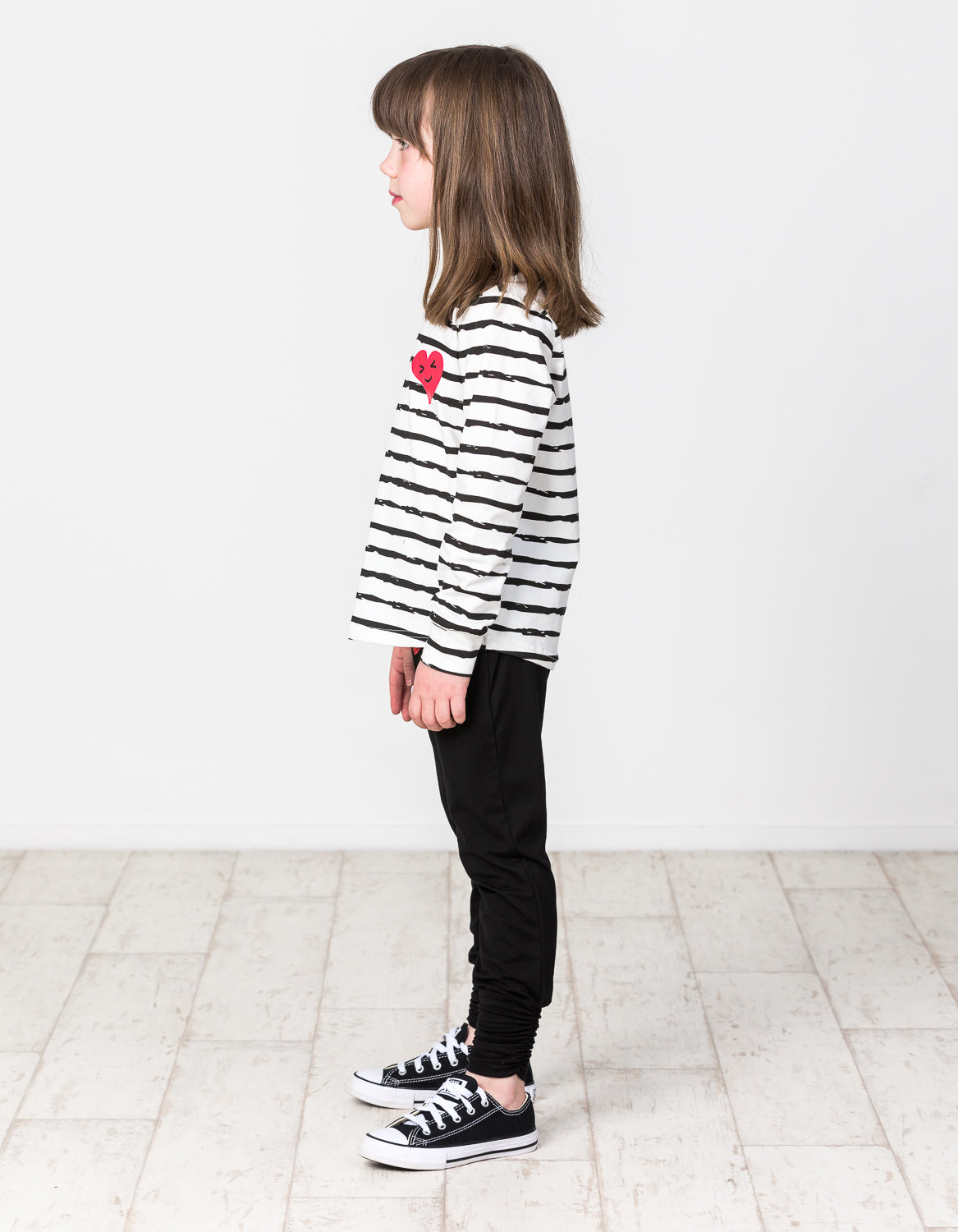 KR1407 SLOUCH PANTS IN BLACK