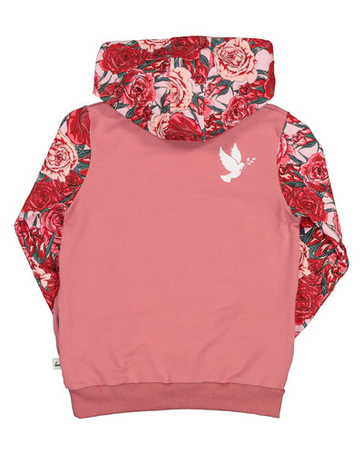 KR1421 ROSES HEART LIFE HOOD