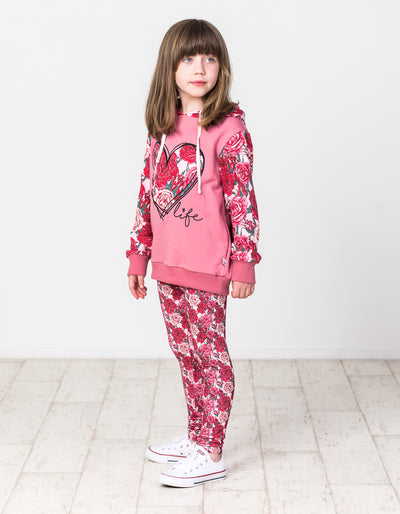 KR1421 ROSES HEART LIFE HOOD