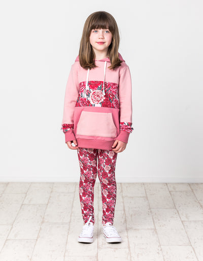 KR1426 ROSES PANEL HOOD