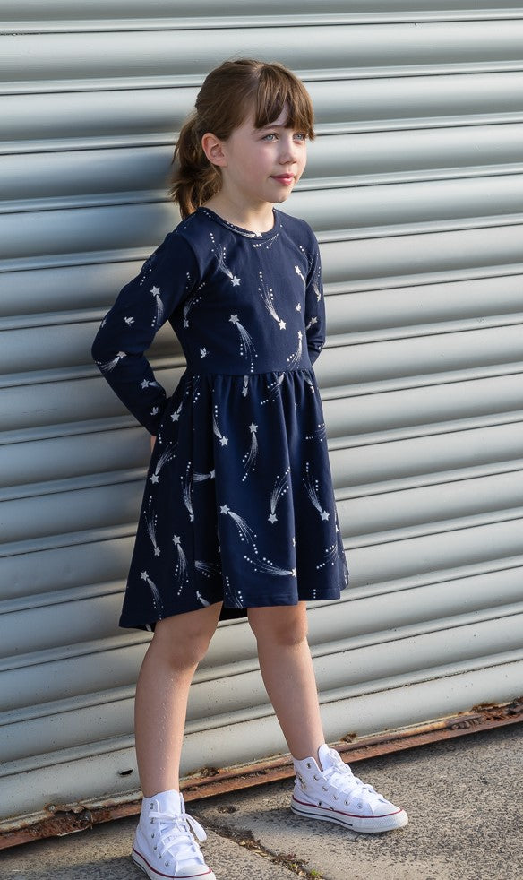 KR1441 SHOOTING STARS DRESS