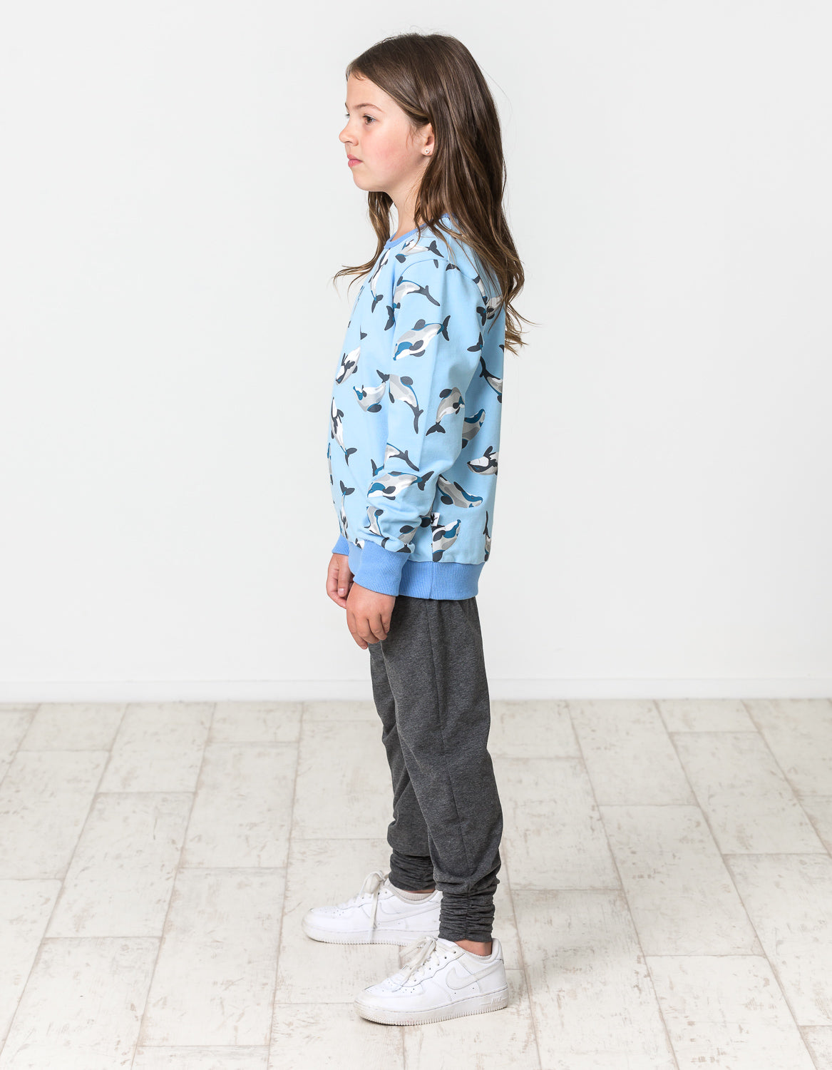 KR1522 SLOUCH PANTS IN CHARCOAL