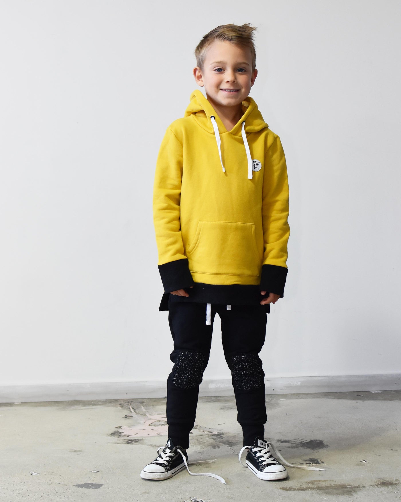 RT0406 TRIBE HOOD in GOLD