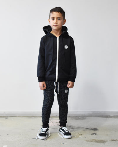 RT0413 TRIBE JACKET in BLACK