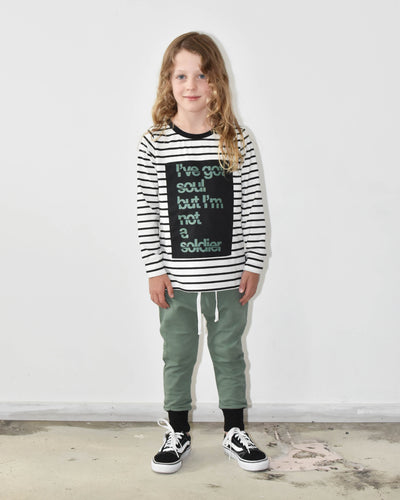 RD1100 SOLDIER TEE in STRIPE