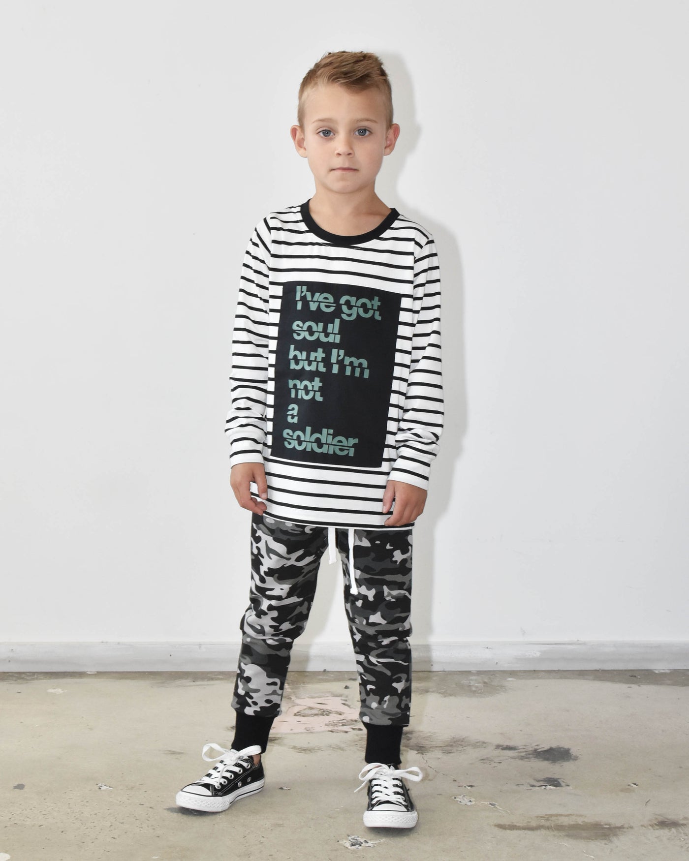 RD1100 SOLDIER TEE in STRIPE