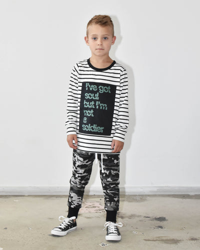 RD1100 SOLDIER TEE in STRIPE