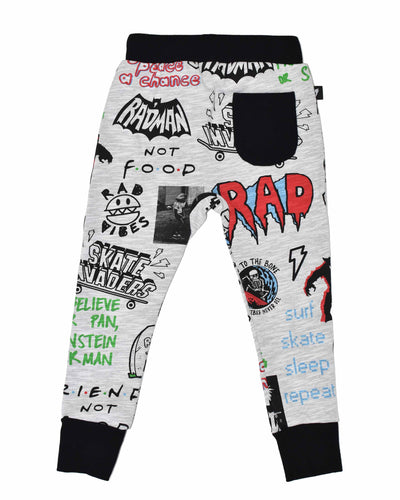 RD1115 GRAFFITI PANT in MIX