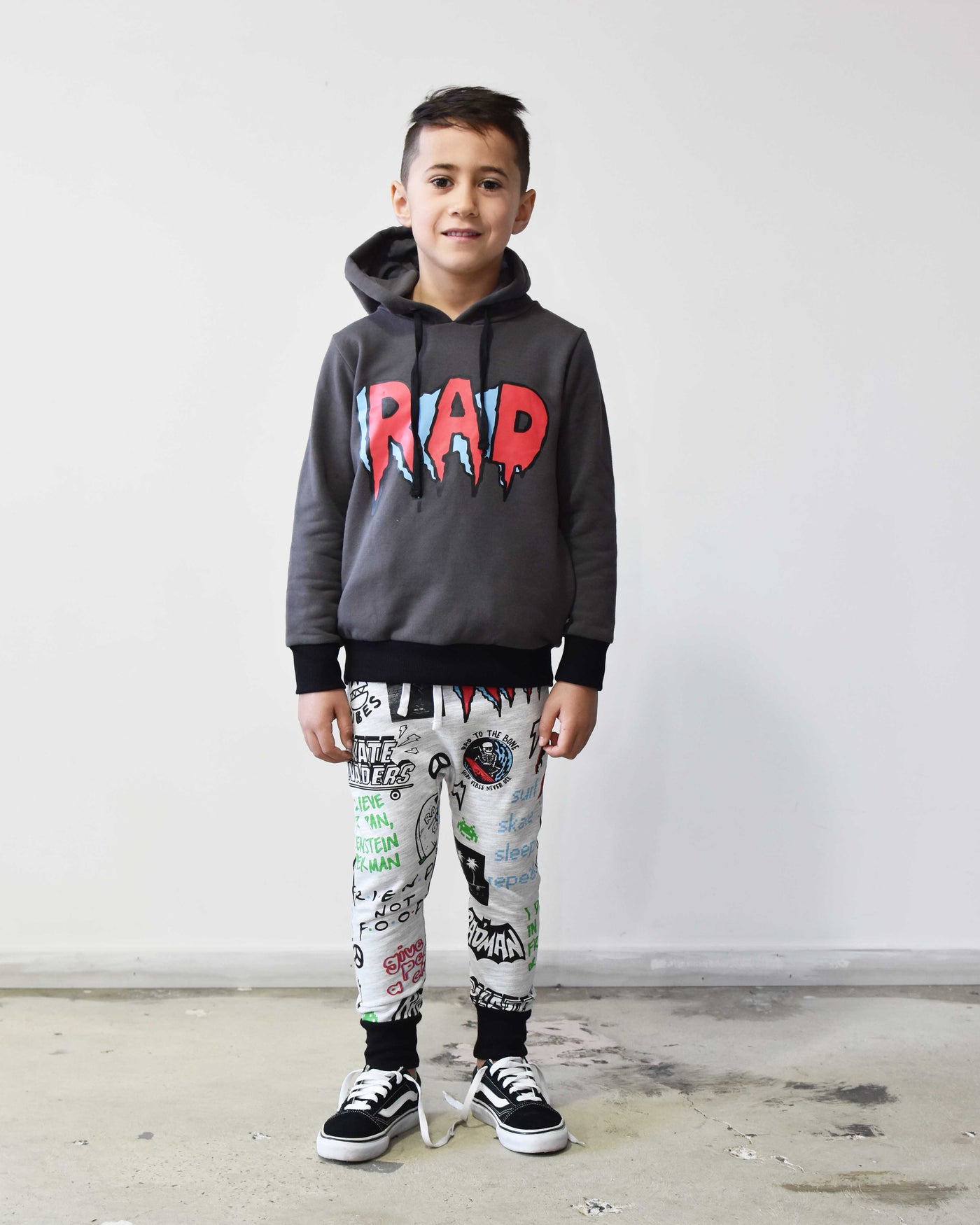 RD1115 GRAFFITI PANT in MIX