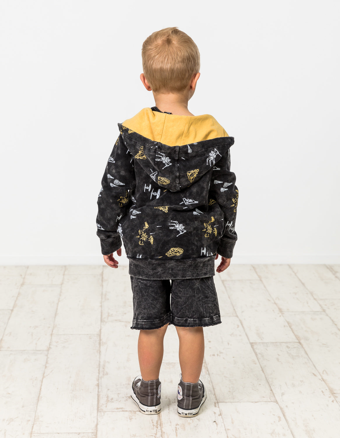 RD1203 SPACE FORCE ZIP HOOD