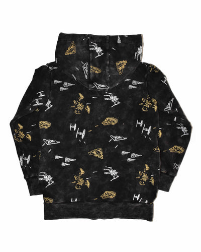 RD1203 SPACE FORCE ZIP HOOD