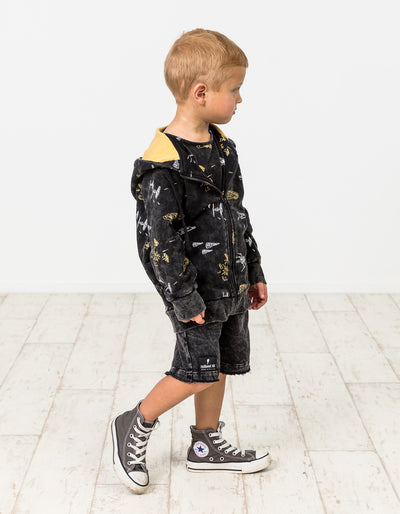 RD1203 SPACE FORCE ZIP HOOD