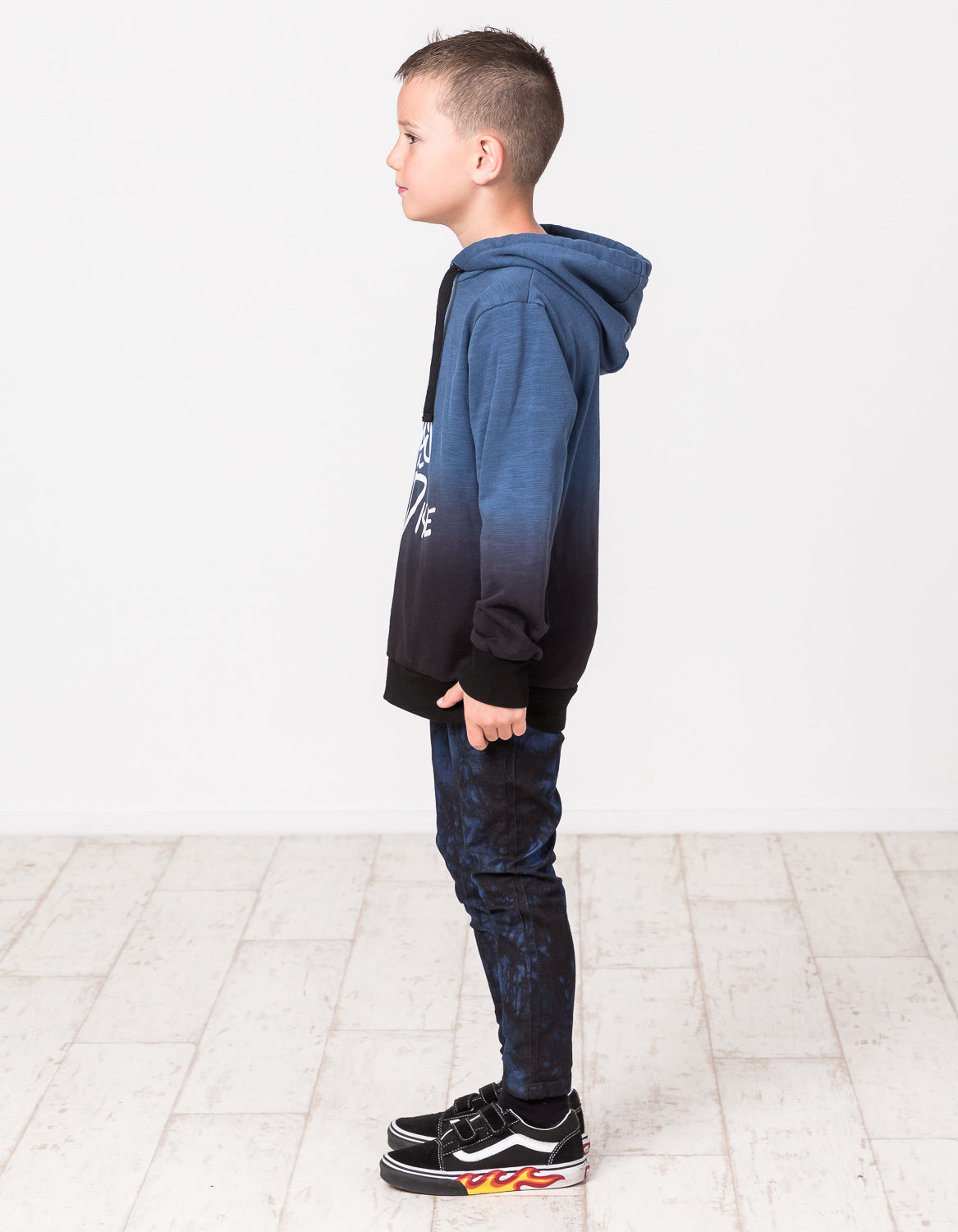 RD1304 TIE DYE STRETCH DENIM JEAN