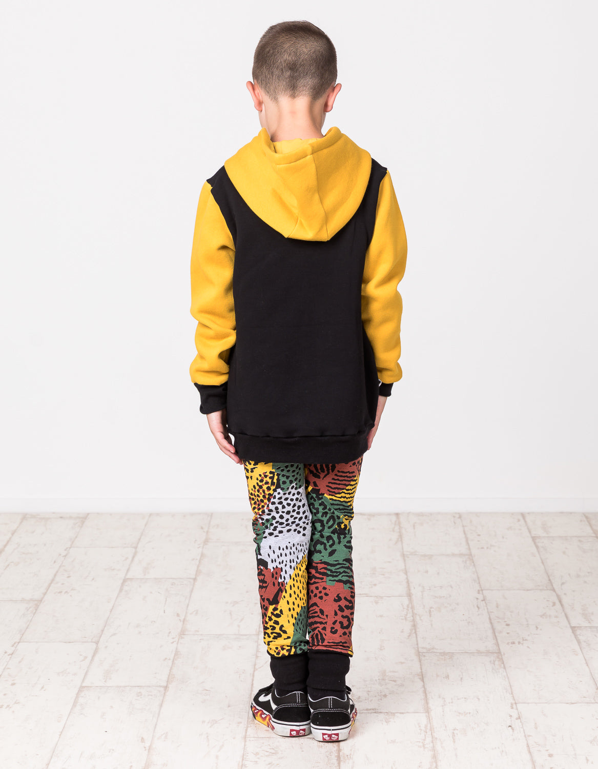 RD1323 JUNGLE CAMO STACK HOOD