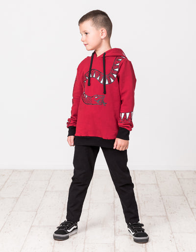 RD1334 SERPENT HOOD IN RED