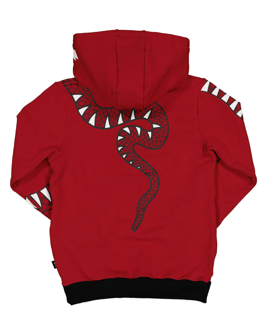 RD1334 SERPENT HOOD IN RED