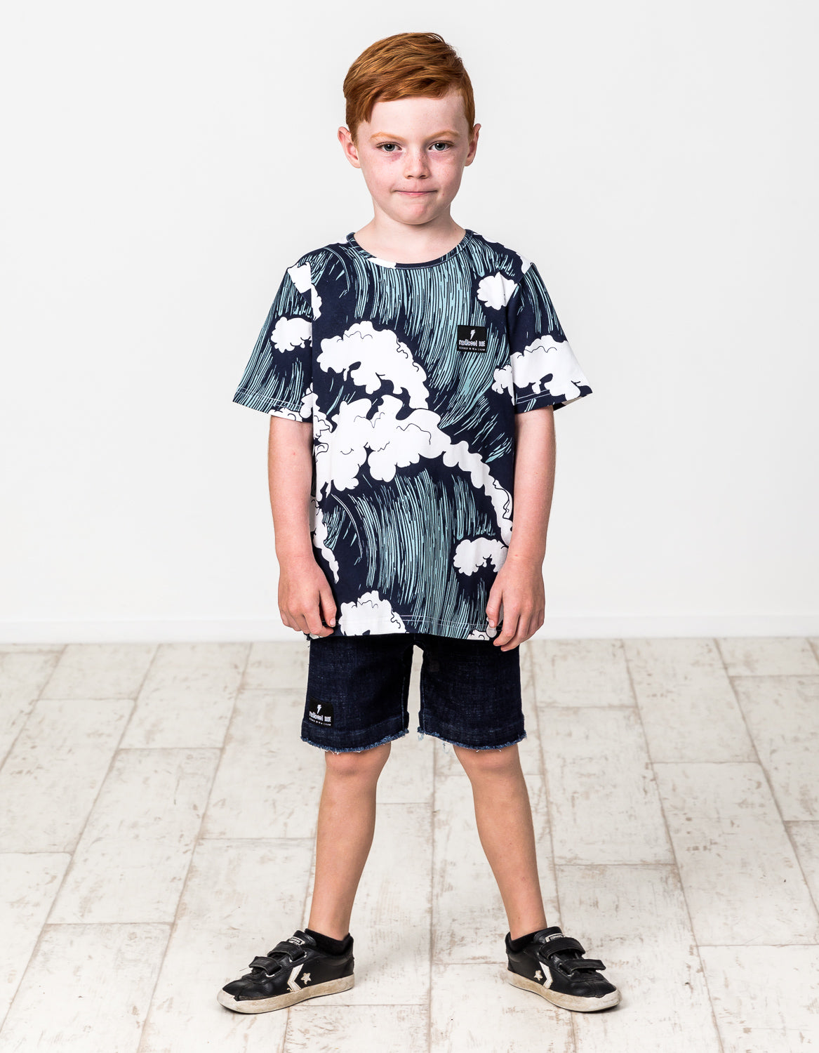 RD1403 INK DENIM SHORT