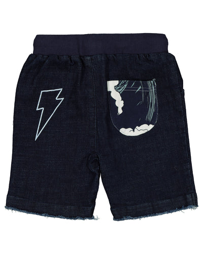 RD1403 INK DENIM SHORT
