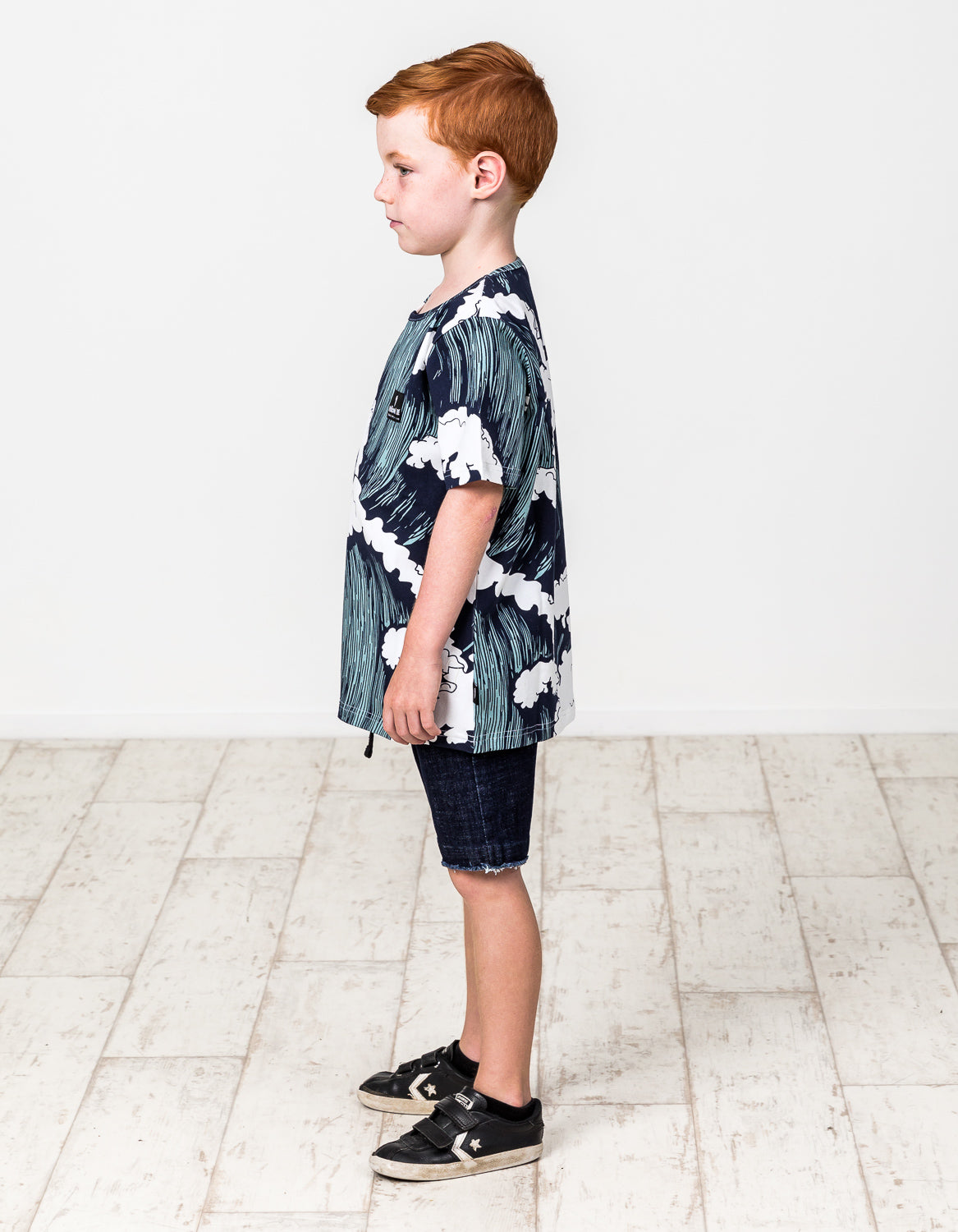 RD1403 INK DENIM SHORT