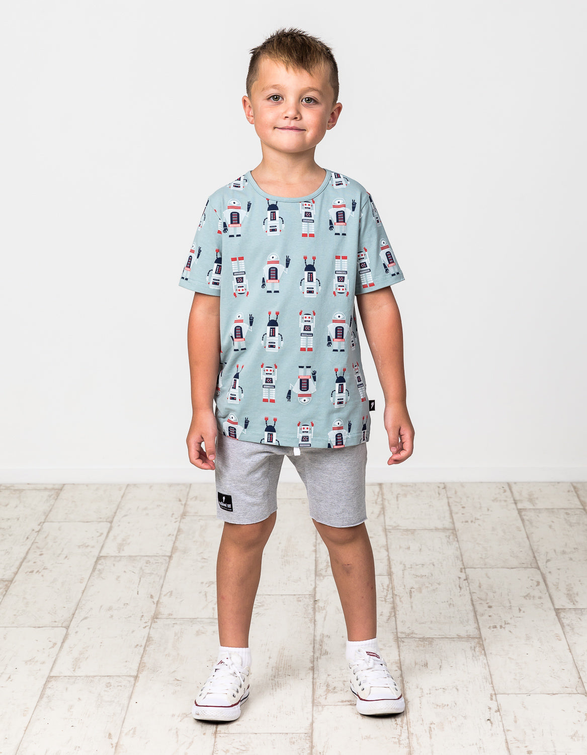 RD1407 PEACE ROBOT SHORT