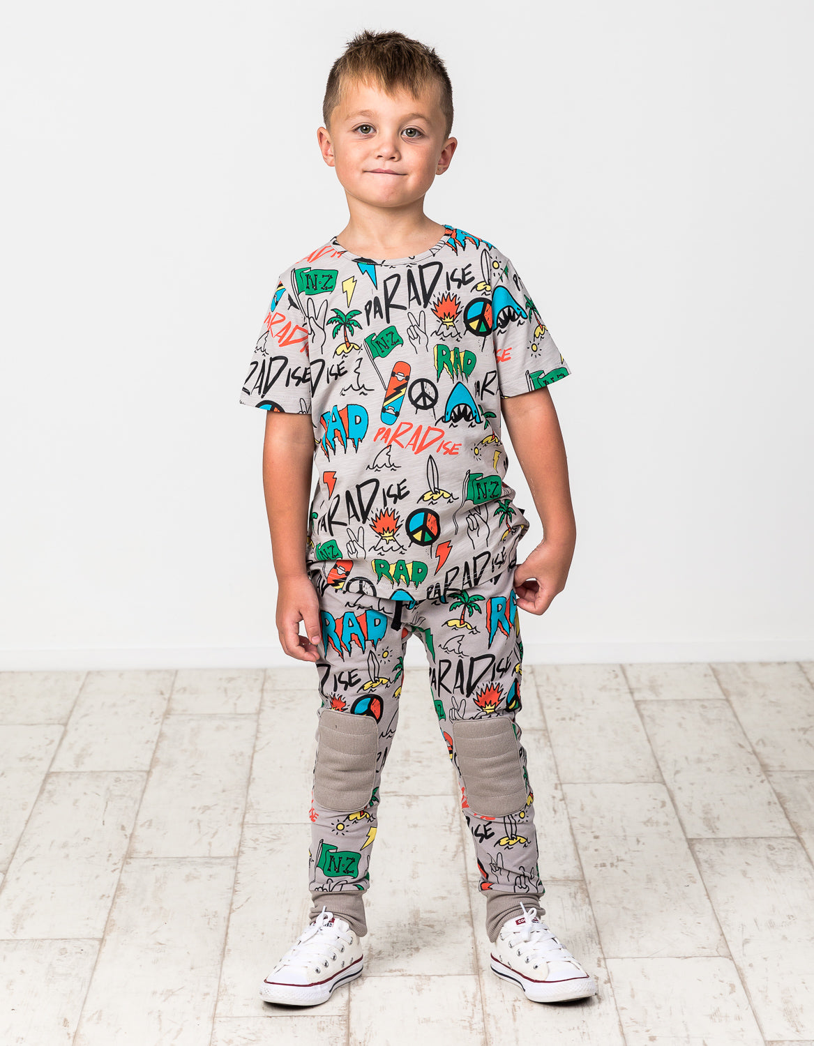 RD1410 BEACHED GRAFFITI TEE