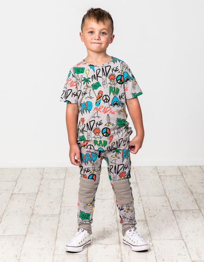 RD1412 DUDE GRAFFITI PANT