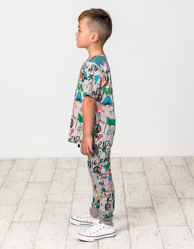 RD1412 DUDE GRAFFITI PANT