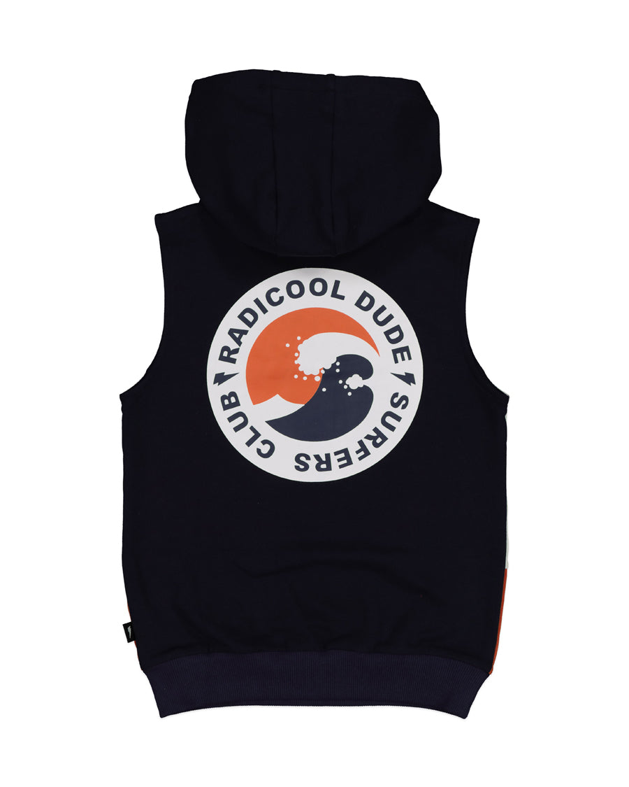 RD1423 SURF CLUB SLEEVELESS HOOD