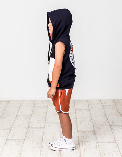 RD1423 SURF CLUB SLEEVELESS HOOD