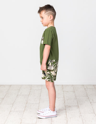 RD1439 JUNGLE LEMUR SHORTS